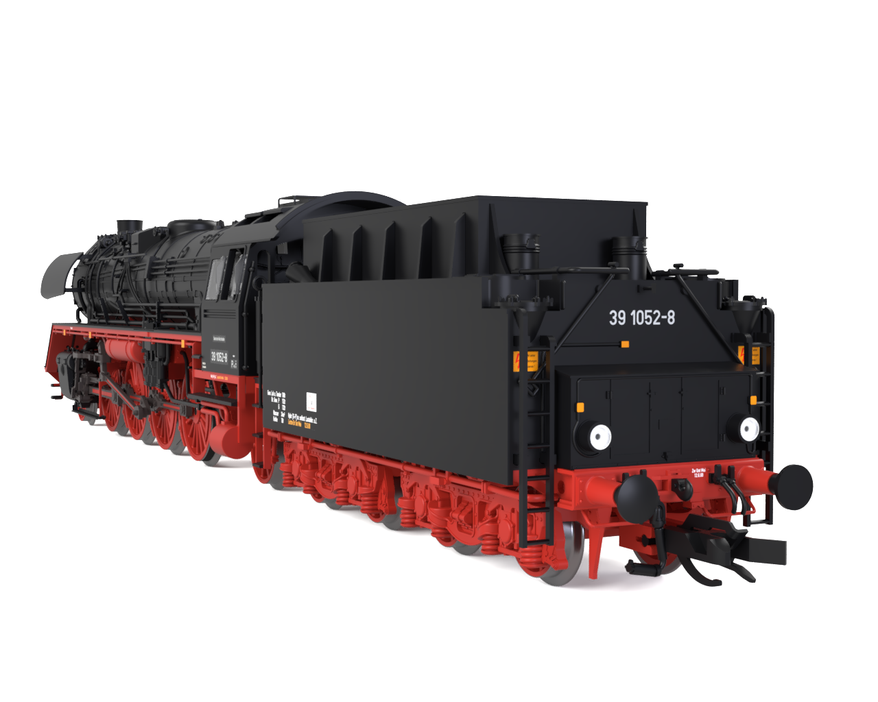 120124 Dampflok BR39.10 T34-Tender, DR IV