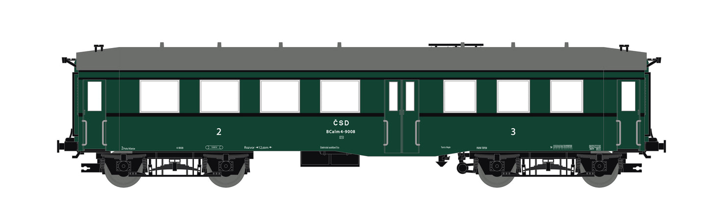 120053 Reisezugwagen "Altenberg" 2./3.Kl. CSD Epoche III