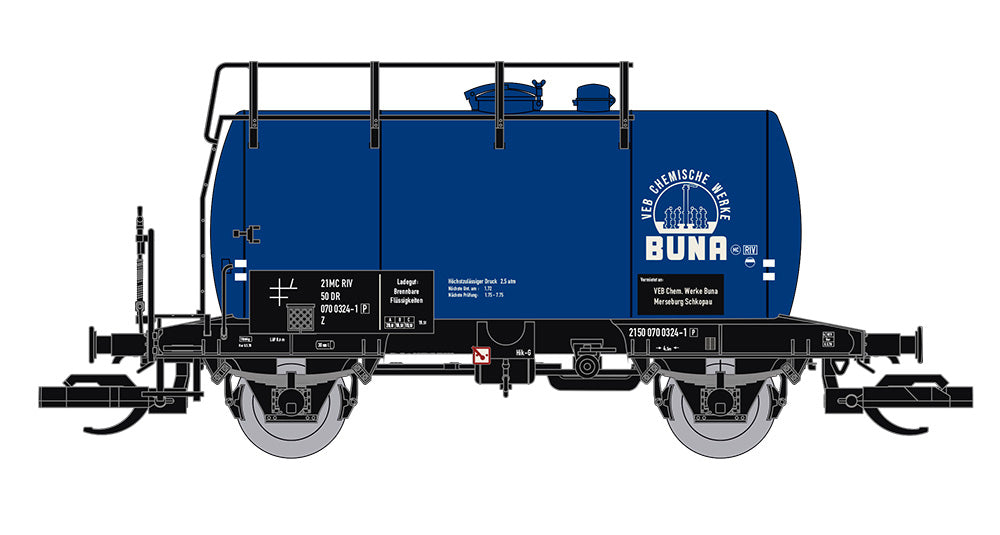 Saxonia 120068 - Kesselwagen Deutz "Buna", DR Ep.IV