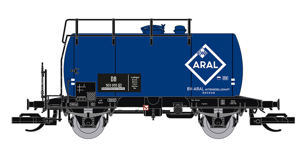 Saxonia 120109 - Kesselwagen Deutz Aral, DB Ep.III