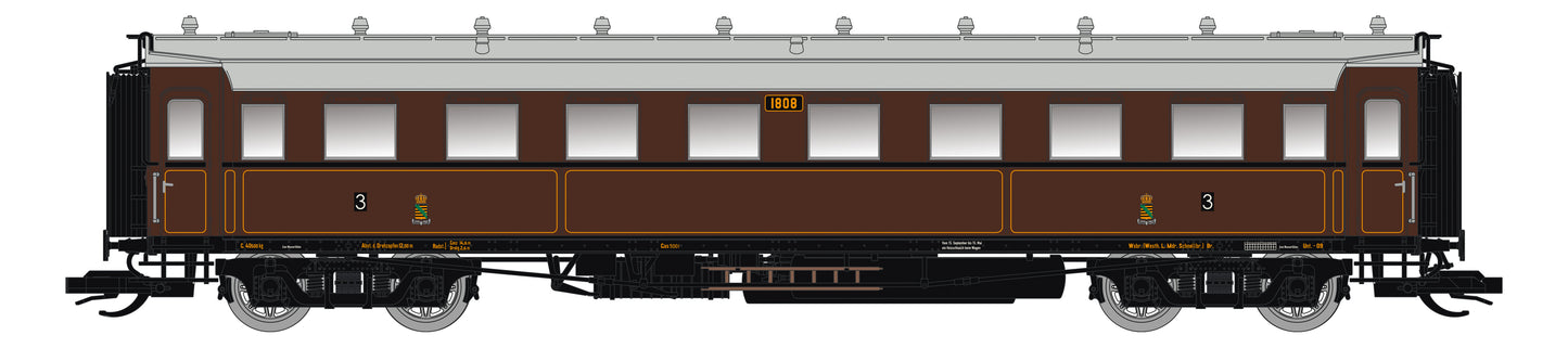 120174 TT Personenwagen C4Ü Sa 07 K.Sächs-Sts.E.B. Ep.I