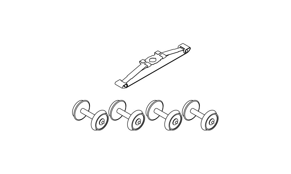 87720 AC Umrüstsatz C4üSa07 Scheibenrad