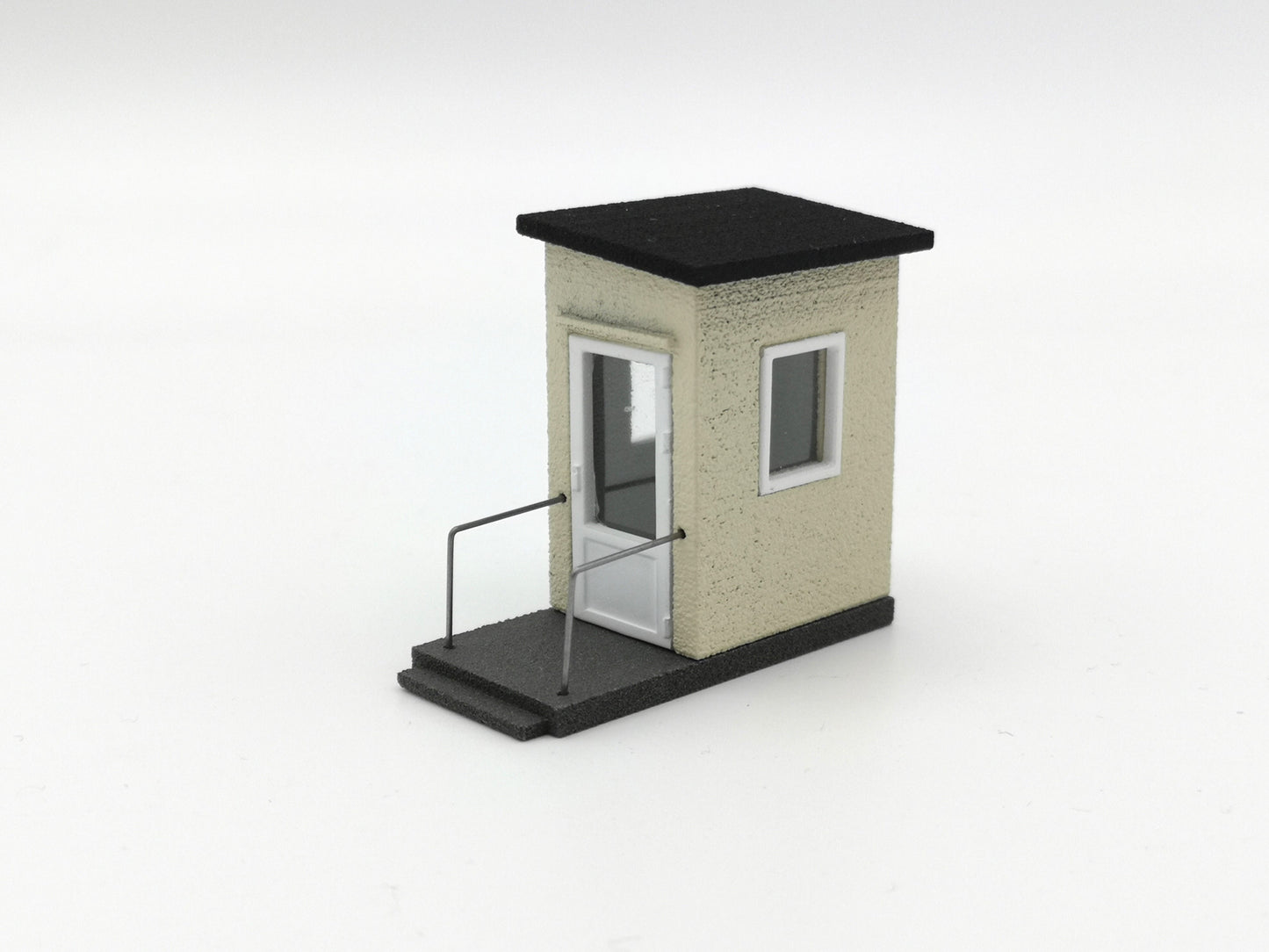 87716 Rangierbude Putzfassade