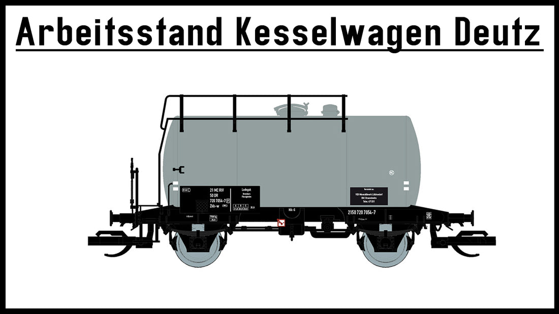 Aktuelle Muster TT Kesselwagen "Deutz"