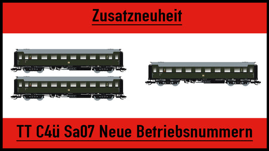 Zusatzneuheit - Neue Betriebsnummern DR Epoche III