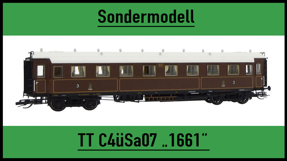 Sondermodell C4üSa07 1661 für die "ISEG"