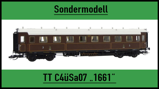 Sondermodell C4üSa07 1661 für die "ISEG"