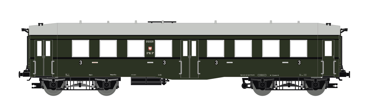 120052 Reisezugwagen "Altenberg" 3.Kl. PKP Epoche III