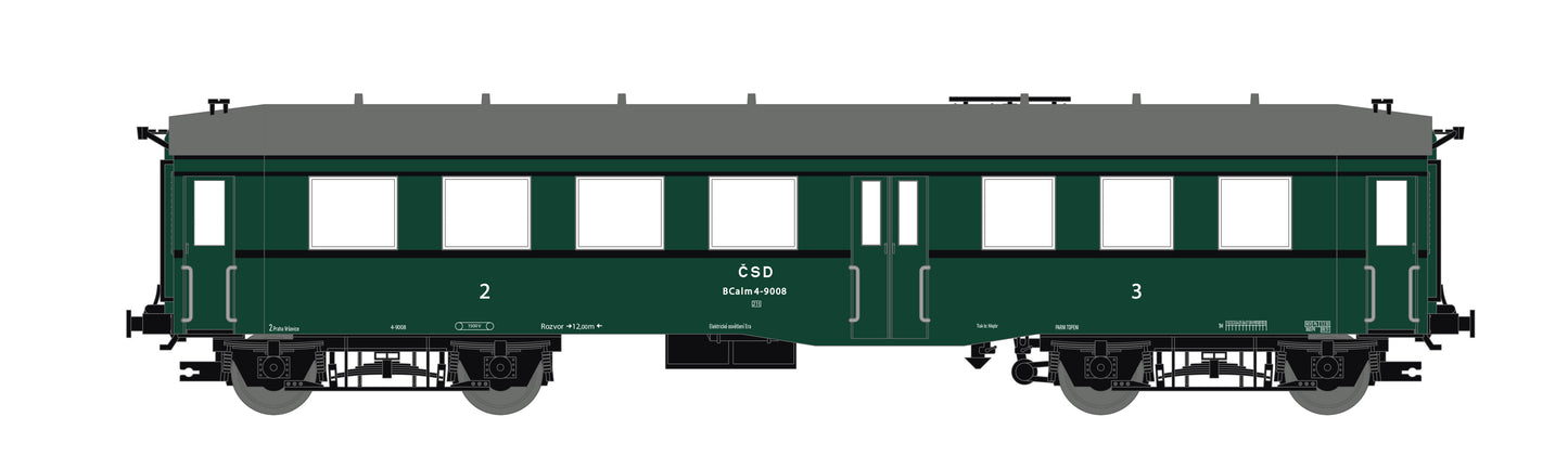 Saxonia 120053 Reisezugwagen "Altenberg" 2./3.Kl. CSD Epoche III, gealtert
