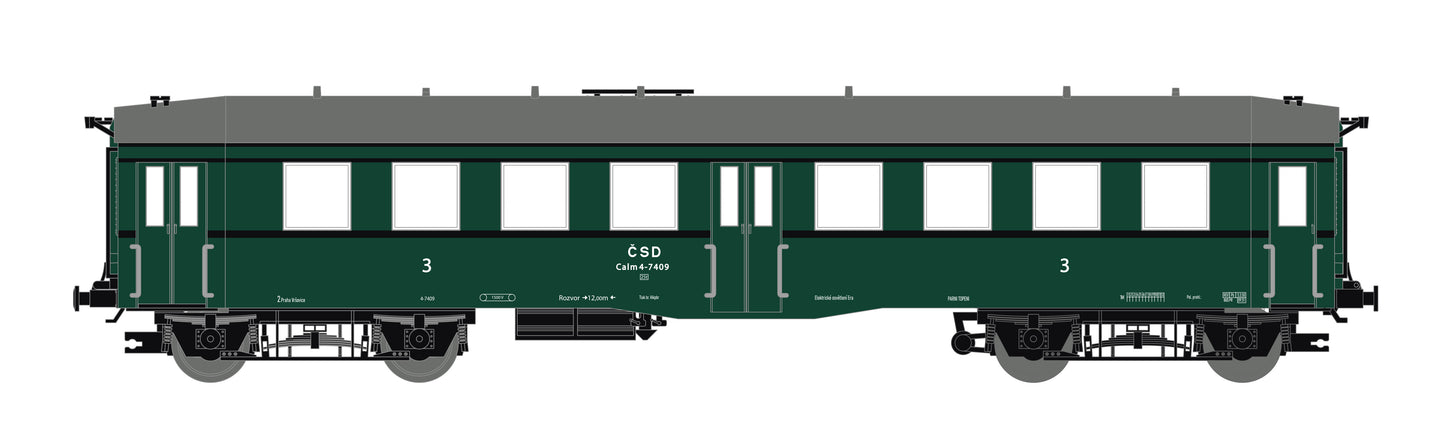 Saxonia 120054 Reisezugwagen "Altenberg" 3.Kl. CSD Epoche III, gealtert
