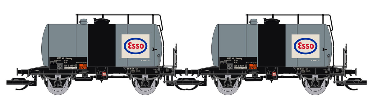 120292 TT 2er Set Kesselwagen Deutz "Esso" DB Ep.IV