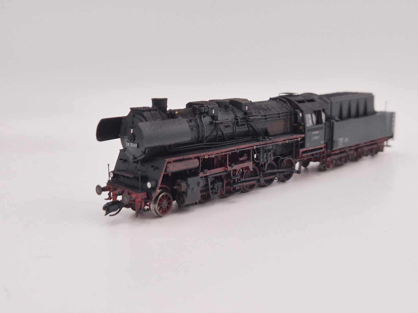 120087-S TT Dampflok BR58.30 T28-Tender, DR III, DC-Sound gealtert