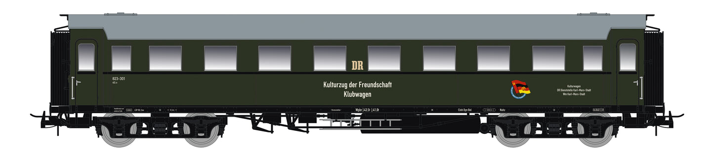 87221 H0 Personenwagen C4Ü Sa 07, "Kulturzug", DR Ep.III