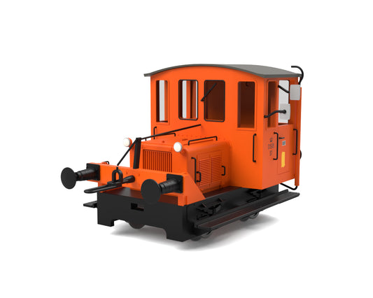 87232 H0 Rangiertraktor 57 Orange, DSB Ep. IV DC-Sound