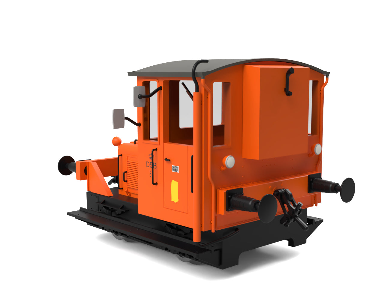 87232 H0 Rangiertraktor 57 Orange, DSB Ep. IV DC-Sound