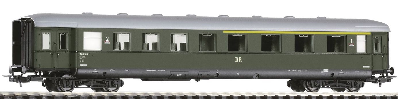 Piko 53272 Schürzeneilzugwagen AB4üml 1./2. Klasse DR III