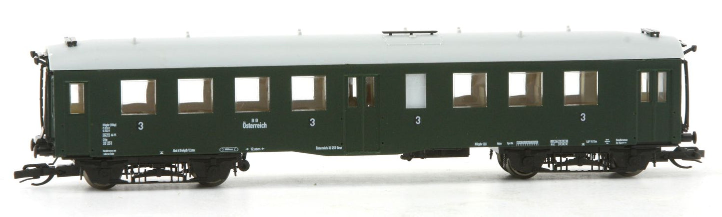 Saxonia 120012 Reisezugwagen "Altenberg" 3. Kl. BBÖ Epoche III