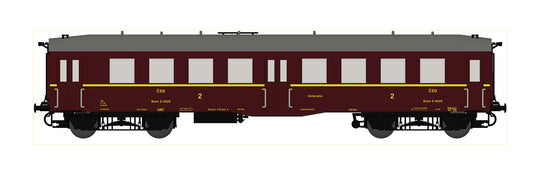 120014 TT Reisezugwagen "Altenberg" 2.Kl. CSD Epoche III