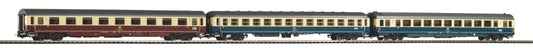 Piko 58387 3er Set IC Personenwagen 2x 2. Klasse + 1. Klasse DB IV