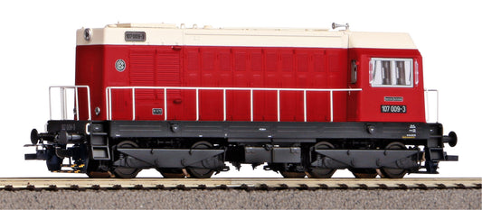 Piko 55911 Diesellok BR 107 DR IV Wechselstromversion, inkl. PIKO Sound-Decoder und Digital-Kupplung