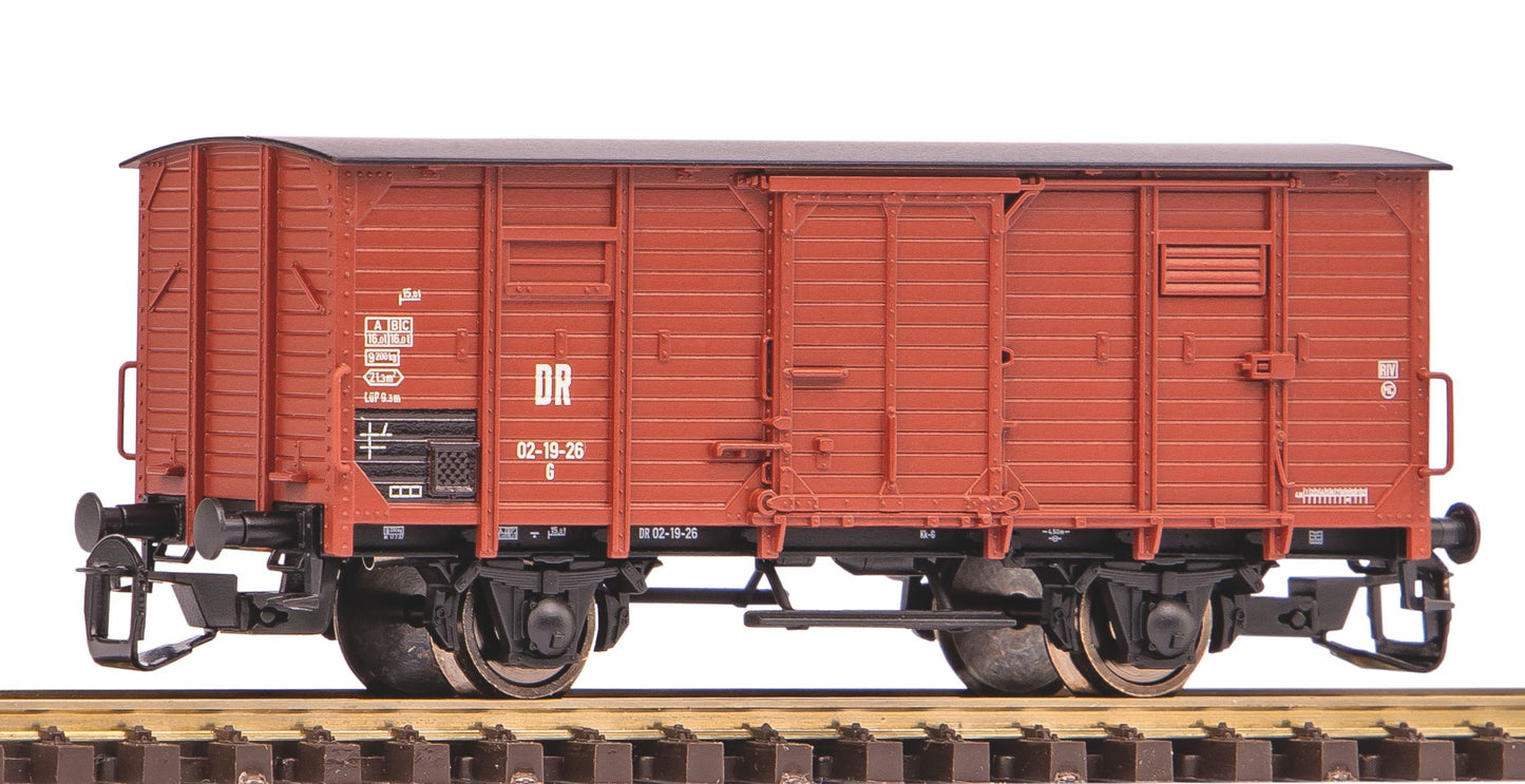 Piko 47761 Gedeckter Güterwagen G02 DR III ohne Bremserhaus