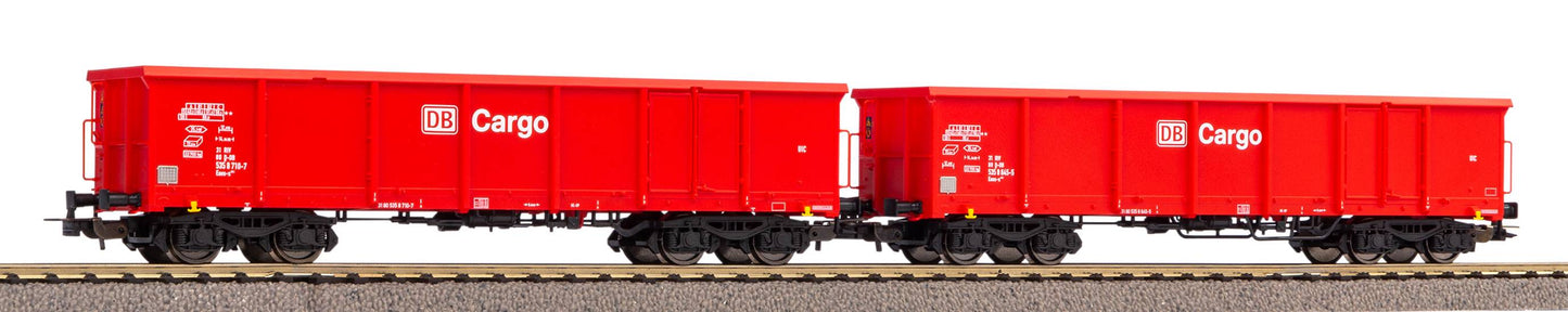 Piko 58234 2er Set Offene Güterwagen Eaos DB AG V mit Sandladung